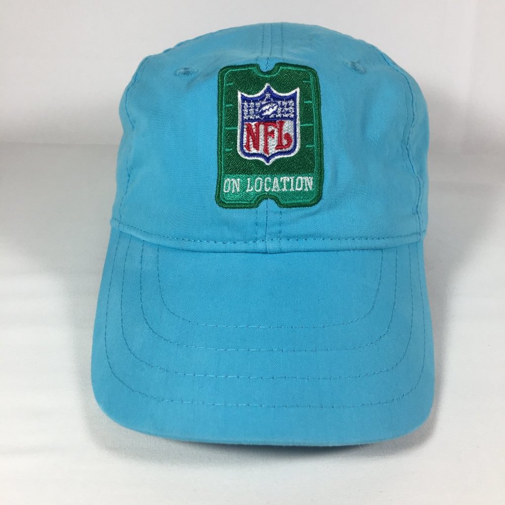 Ladies Fit NFL on Location Super Bowl XLII Women's Hat Hook and Loop Adjustable